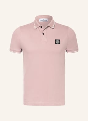 STONE ISLAND Piqué-Poloshirt Slim Fit