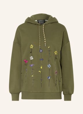 SCOTCH & SODA Oversized-Hoodie GROWING FLOWERS