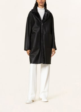 BENEDETTA NOVI Lambskin coat MILA reversible