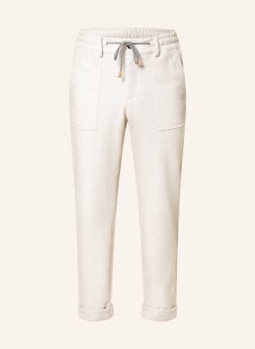 eleventy Spodnie garniturowe w stylu dresowym Extra Slim Fit