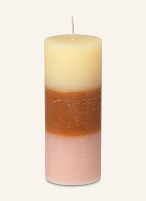 BROSTE COPENHAGEN Pillar candle RAINBOW