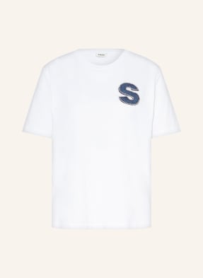 SANDRO T-Shirt mit Schmucksteinen