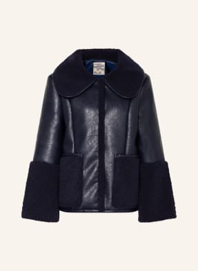 BAUM UND PFERDGARTEN Leather jacket BRONWEN with lambskin
