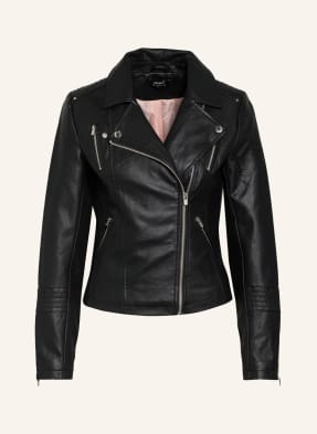 ONLY Biker jacket in leather look