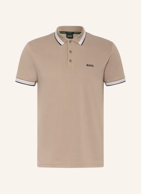 BOSS Piqué-Poloshirt PADDY CURVED Regular Fit