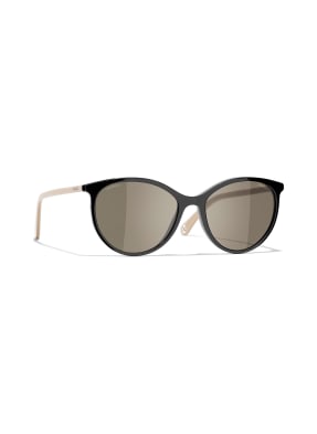 CHANEL Schmetterlingsförmige Sonnenbrille