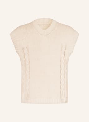 TIGER OF SWEDEN Sleeveless sweater BAZYLI with linen