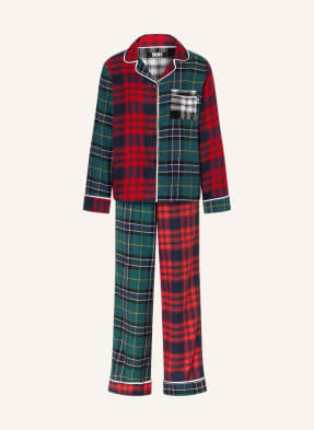 DKNY Flanell-Schlafanzug JUST CHECKING IN