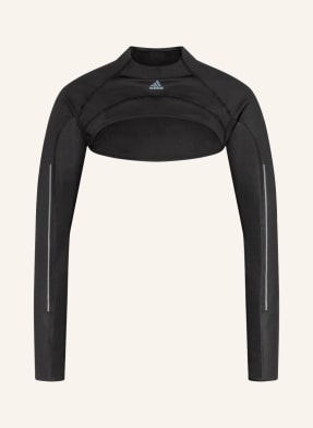adidas Cropped-Longsleeve HIIT 45 SECONDS mit Mesh