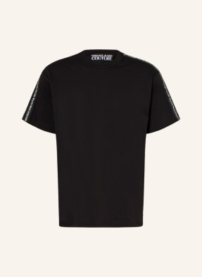 VERSACE JEANS COUTURE T-Shirt mit Galonstreifen