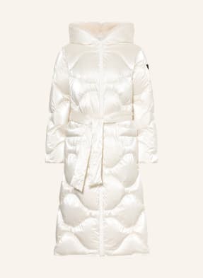 PEUTEREY Quilted coat DISTANCE with faux fur 