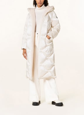 PEUTEREY Quilted coat DISTANCE with faux fur