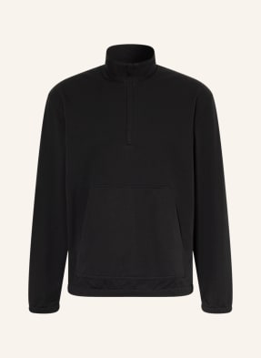 Theory Half-zip sweater in sweatshirt fabric