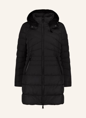 GIL BRET Quilted coat with removable hood
