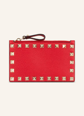 VALENTINO GARAVANI Kartenetui ROCKSTUD mit Münzfach