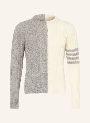 THOM BROWNE. Sweater with mohair