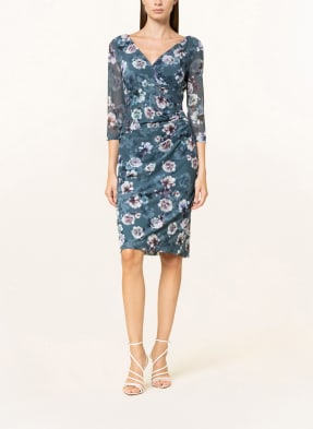 SWING Cocktailkleid aus Mesh mit 3/4-Arm