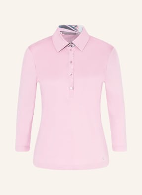 efixelle Jersey polo shirt with 3/4 sleeve
