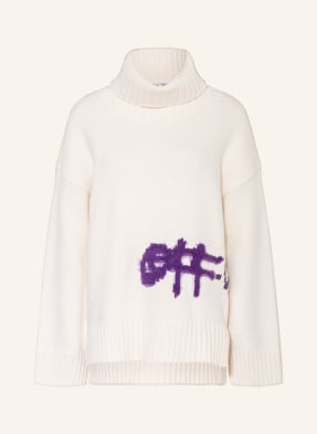 Off-White Oversized turtleneck sweater