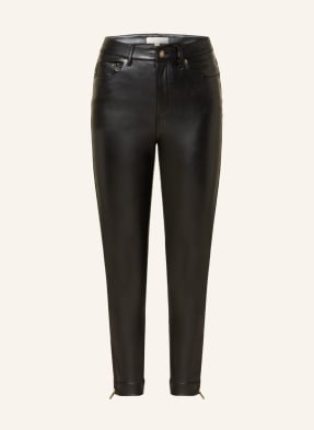 MICHAEL KORS 7/8 trousers in leather look