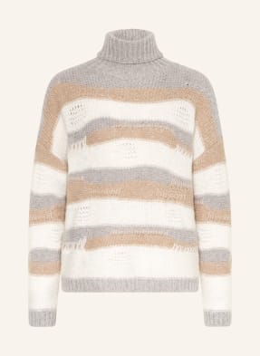 PESERICO Turtleneck sweater with sequins