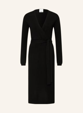 ALLUDE Knit dress with cashmere