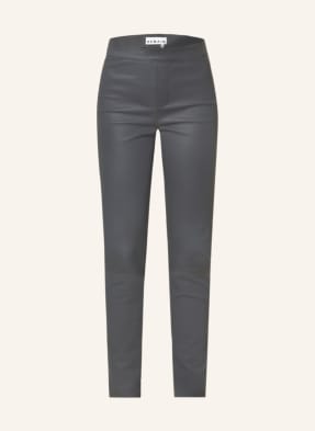 REMAIN BIRGER CHRISTENSEN Leather trousers SNIPE