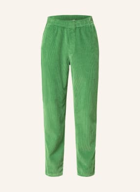 American Vintage Manšestrové kalhoty v joggingovém stylu