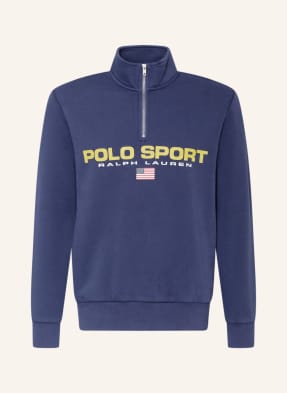 POLO RALPH LAUREN Half-zip sweater in sweatshirt fabric