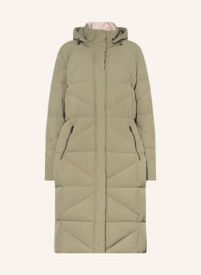 comma casual identity Down jacket with removable hood