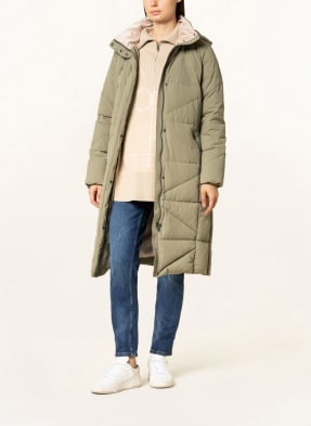 comma casual identity Daunenmantel mit abnehmbarer Kapuze