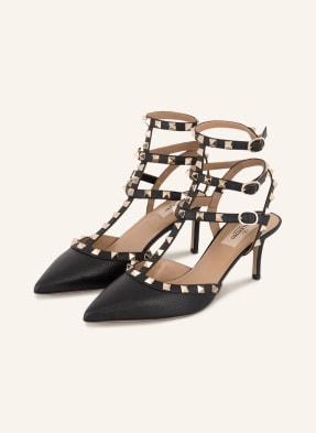 VALENTINO GARAVANI Slingpumps s otevřenou patou ROCKSTUD