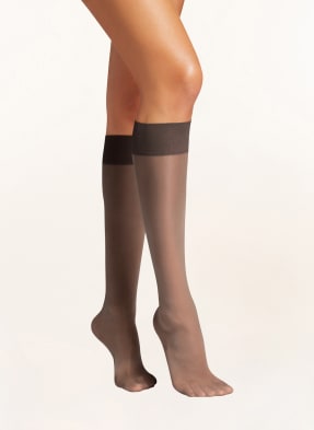 Wolford Fine knee high stockings SATIN TOUCH 