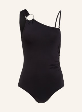 MICHAEL KORS One-shoulder swimsuit ICONIC SOLIDS