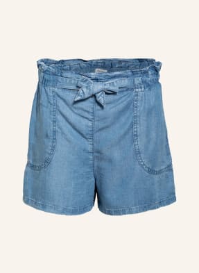 Pepe Jeans Paperbag-Shorts in Jeans-Optik