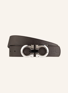 Salvatore Ferragamo Reversible leather belt