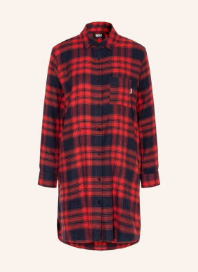 DKNY Flannel nightgown JUST CHECKING IN