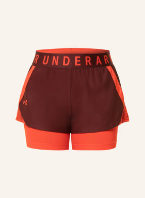 UNDER ARMOUR 2-in-1-Trainingsshorts PLAY UP mit Mesh