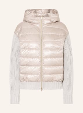 HERNO Down jacket in mixed materials