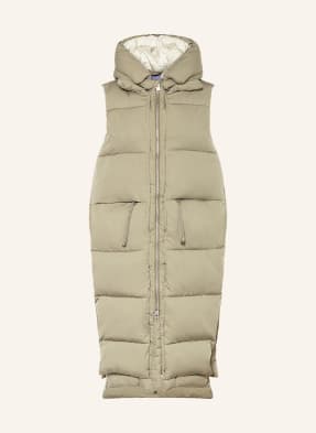 EMBASSY OF BRICKS AND LOGS Quilted vest