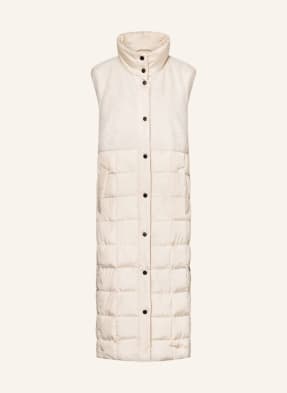 FREEQUENT Quilted vest FQOLGA with teddy