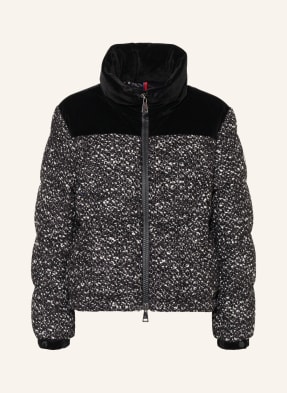 MONCLER Down jacket GIROTTE with tweed