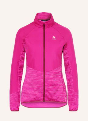 odlo Hybrid running jacket RUN EASY with mesh