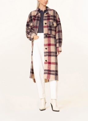 ISABEL MARANT ÉTOILE Mantel FONTIZI mit Leinen