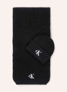 Calvin Klein Jeans Set: Schal und Mütze