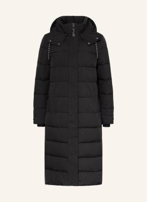 FUCHS SCHMITT Quilted coat with removable hood