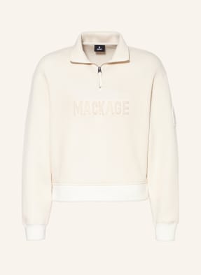 Mackage Sweat fabric half-zip sweater BRANDO in mixed materials