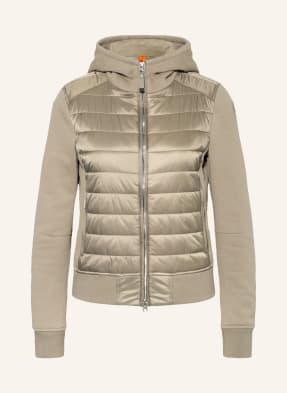 PARAJUMPERS Quilted jacket CAELIE in mixed materials