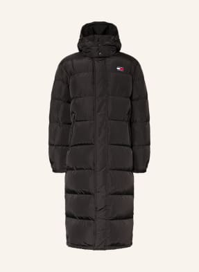 TOMMY JEANS Down parka with detachable hood