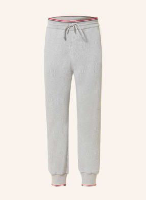 THOM BROWNE. Knit trousers in jogger style